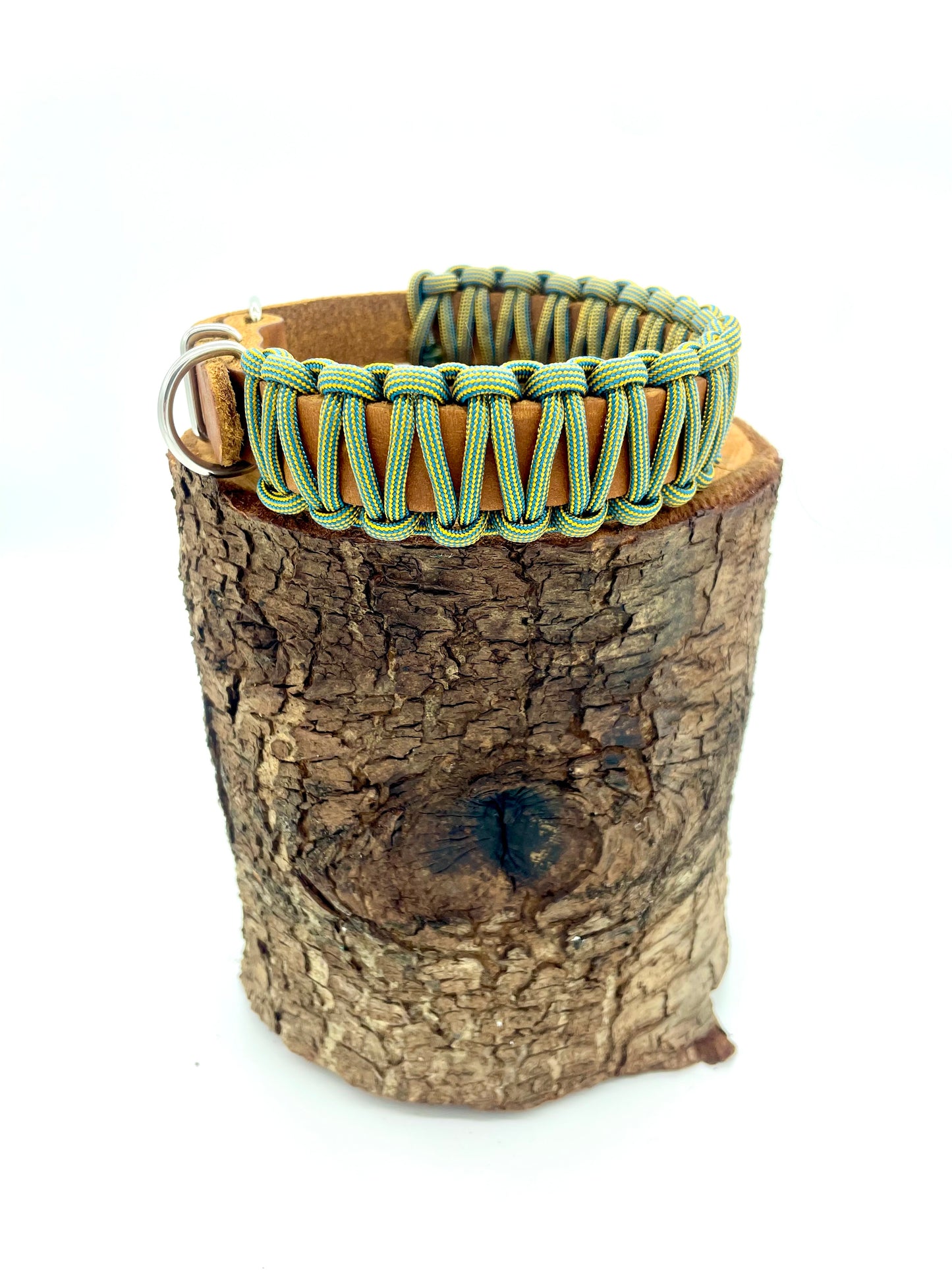 Lederhalsband "Knotted"