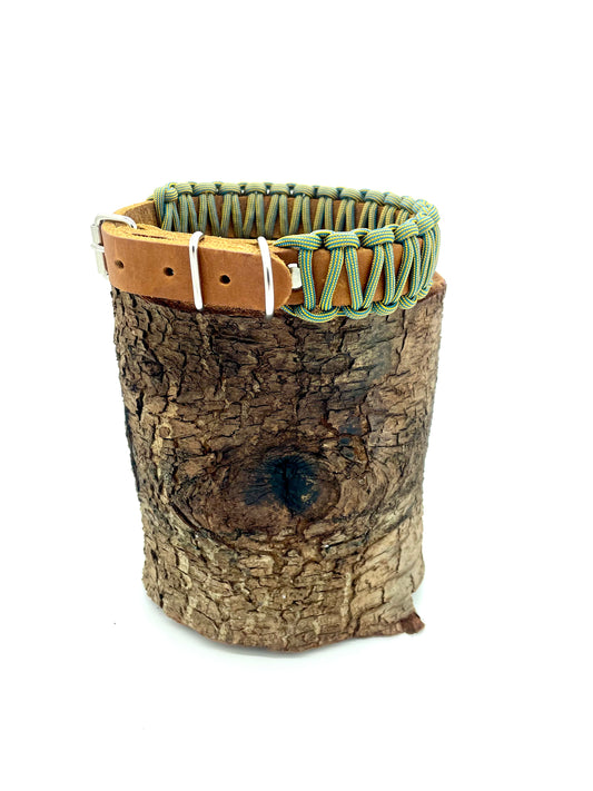 Lederhalsband "Knotted"