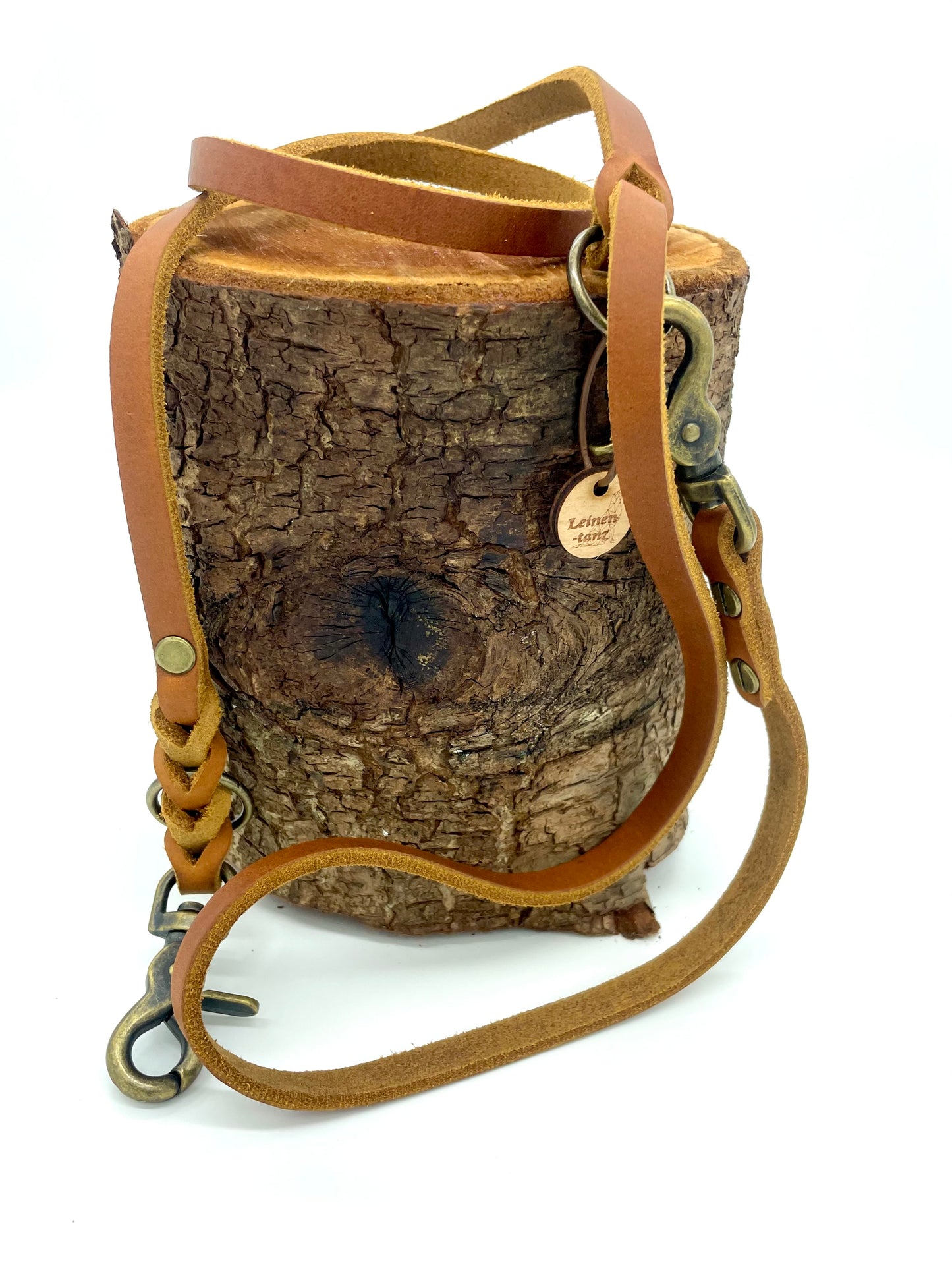 Fettlederleine "Ginevra"