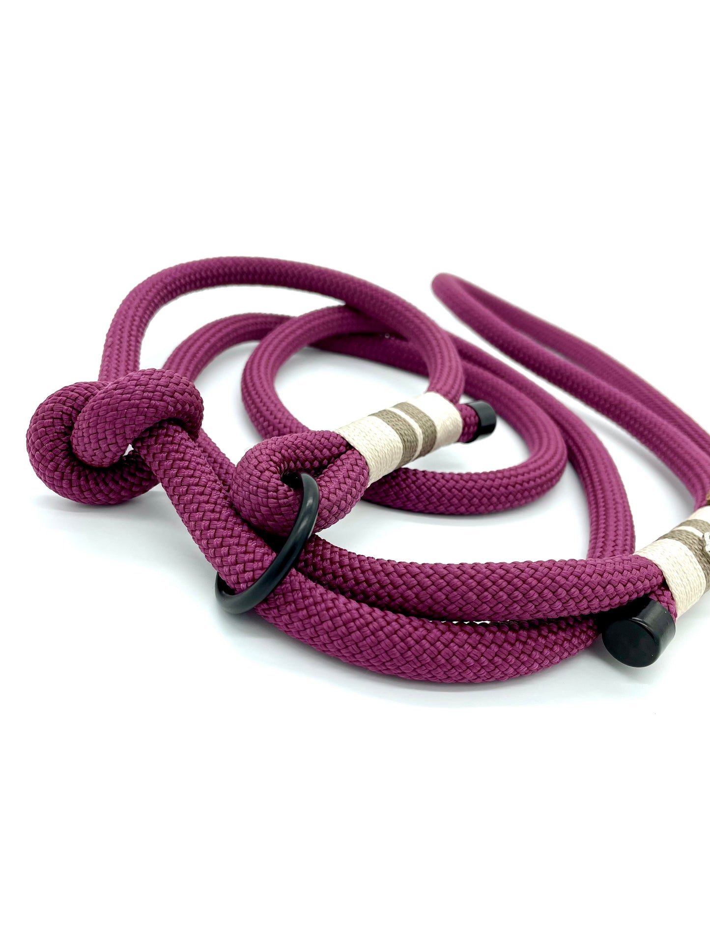 Retrieverleine aus Tau (einfarbiges Tau)