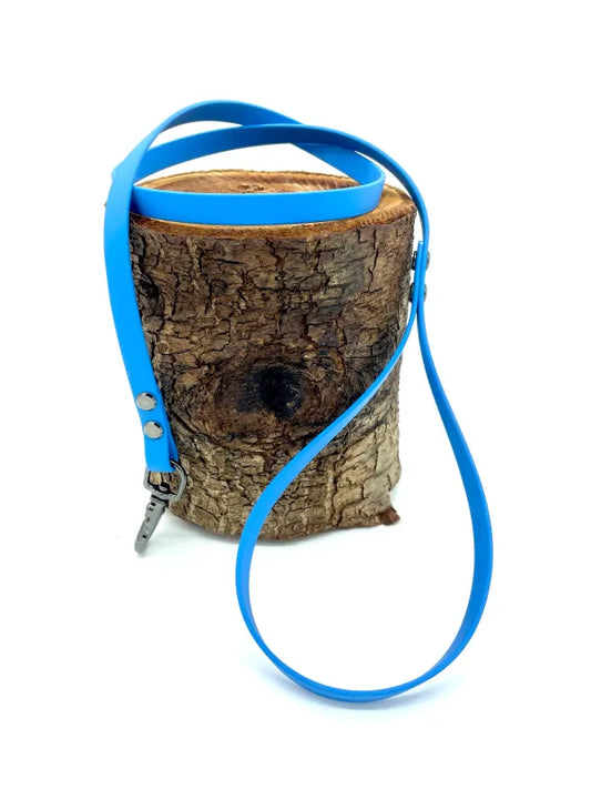 BioThane® Kurzführer - in Mittelblau